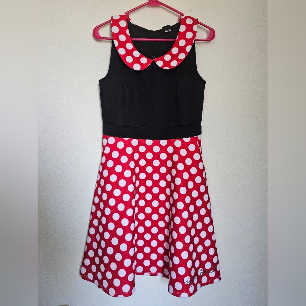 Minnie Mouse Classic Dress Adult Disney Costume casual cosplay